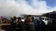 Equipos de emergencia combaten incendio forestal en Quilpué