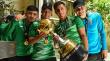 [FOTOS] Plantel campeón de Santiago Wanderers Sub-20 recibe homenaje en el Congreso Nacional