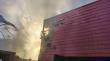 Incendio deja dos bodegas afcetadas y daños en Cnetro Cultural de Quillota