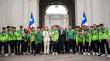 [FOTOS] Presidente Kast recibió en La Moneda al plantel Sub 20 de Santiago Wanderers