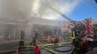 Fiscalía indaga causas del incendio en galería del Mercado de Concepción