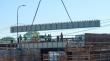 Obras en Puente Esmeralda de Concepción cumple paso clave con la instalación de vigas: trabajos alcanzan un 19% de avance