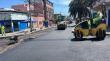 Avanzan trabajos de pavimentación en sector norte de Iquique