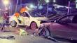 Colisión de dos autos en ruta Chinquihue de Puerto Montt dejó un lesionado grave