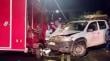 Emergencias acudió a accidente de tránsito camino a Fresia entre camioneta y carro remolque