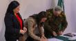 Ministras de Seguridad y Educación junto a general director de  Carabineros firman convenio para reforzar seguridad en establecimientos educacionales
