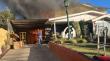 Incendio afecta a vivienda en Villa Alemana
