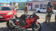 Detienen a implicados en incendio de motocicleta en Iquique
