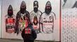 Balearon a hinchas de Colo Colo que pintaban un mural en La Pintana