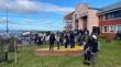 Estudiantes del Liceo Rayen Mapu de Quellón se manifiestan por presencia de ratones y palomas en el establecimiento