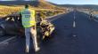 Mujer murió tras choque de taxi con una mula en la Ruta 15 CH en Tarapacá