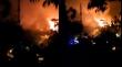 Un fallecido dejó incendio estructural en Juan Fernández