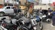 Retiran 15 motocicletas en operativo tras circular sin documentación en Antofagasta