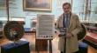 Asociación francesa entregó histórica placa al Museo Marítimo en homenaje a marineros de la Esmeralda