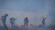 Brigadistas de La Ligua viajaron a Antuco para combatir voraz incendio forestal: 550 hectáreas afectadas