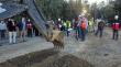 Instalan primera piedra para obra de mejoramiento del Camino Los Laureles – Pichipellahuen en Lumaco