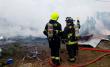Incendio en sector Catrinche de Nueva Imperial deja una vivienda reducida a cenizas