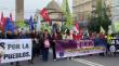 [VIDEO] Organizaciones se manifiestan durante primera Cuenta Pública de Kast en Valparaíso
