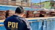 PDI y Fiscalía de Arica incautan camión con 18 toneladas de cobre robado: tenía por destino a Perú