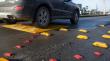 Instalan 10 nuevos reductores de velocidad en sector Puerta Sur de Puerto Montt