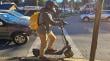 Entregan recomendaciones para prevenir accidentes al circular en scooter en Puerto Montt