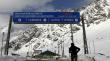 Suspenden el tránsito en el Paso Los Libertadores por pronóstico de nevadas en alta cordillera