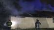 Incendio destruye camarín de árbitros de la Fenaf en Castro