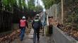 Un 40% de avance lleva remodelación de la escalera Rancagua de Puerto Montt