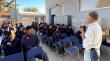 Realizan charla sobre riesgos agroclimáticos a estudiantes del Liceo Agrícola de Pica