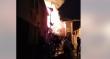 Voraz incendio en campamento del sector norte de Antofagasta