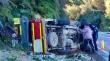 Hualaihué: Emergencias acude a volcamiento vehicular en cercanías del sector Pichiolo