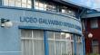 Problemas de calefacción y hechos de vandalismo provocan suspensión de clases en el Liceo Galvarino Riveros