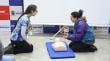 Vecinos de Dalcahue participaron en taller de primeros auxilios y reanimación cardiopulmonar