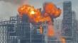 Varios drones ucranianos impactan contra una refinería en Moscú en un ataque masivo