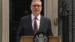 Keir Starmer anunció su dimisión como primer ministro británico