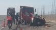 Conductor de Vialidad sería la víctima fatal del violenta colisión entre camión y camioneta en Ruta 1 de Mejillones