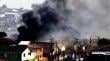[VIDEO] Vivienda fue consumida en su totalidad por incendio en cerro Los Placeres