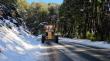 Ñuble: Nieve y alto flujo vehicular registra ruta hacia Las Trancas