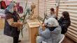 Vecinas de Frutillar participaron de taller de cestería mapuche