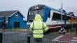 Autoridades realizaron campaña de seguridad en cruces ferroviarios en Llanquihue