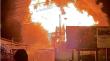 Calentamiento de salamandra inició incendio que arrasó con una casa
