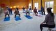 Con jornada de yoga reunieron a personas mayores y cuidadoras en Ancud