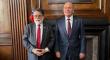 Los Ríos: Gobernador Luis Cuvertino planteó al Ministro de Hacienda urgencia en proyectos estratégicos para la región