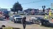 [FOTOS] Cinco accidentes vehiculares ocurridos en Puerto Montt y Calbuco dejaron a seis lesionados