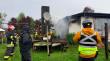 Pareja de adultos mayores perdió su casa en incendio ocurrido en el sector Los Bajos de Frutillar