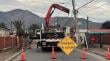 La Cruz: choque contra poste provoca corte de luz y cierre de calle en el sector Bolonia