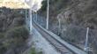 Instalan mallas y soportes en sector Paso Hondo para asegurar continuidad del Tren Limache-Puerto