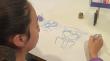 Niñas y niños participan en taller de cómic y dibujo en Castro