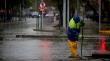 Pronostican "peak máximo" de lluvia para esta tarde en la RM: Caerán entre 60 y 80 mm