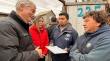 Desarrollo Social inicia aplicación de la Ficha Básica de Emergencia en Penco tras sistema frontal y marejadas
